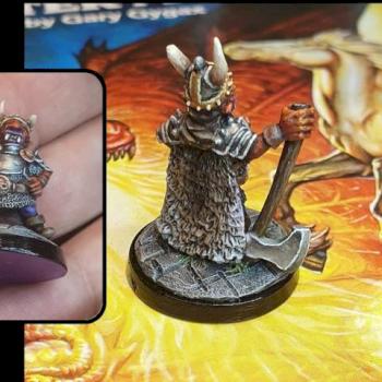 Goblin Chief - Otherworld Miniatures - 1st Ed. AD&D by The Pig-Faced Orc