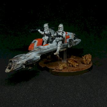 Star Wars Legion Bark Speeder by Bauer