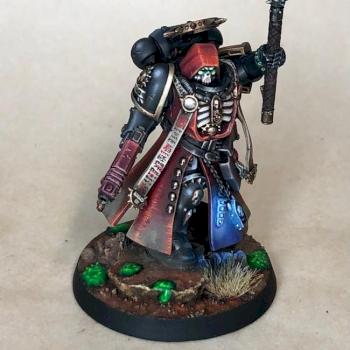 Primaris Chaplain.Blood Angels. by BornFire