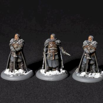 A Song of Ice and Fire Veterans of the Watch by darkrealm-miniatures