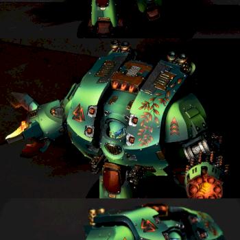 Space Marine Leviathan Dreadnought by deady