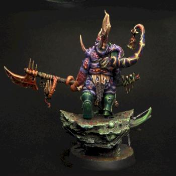 Chaos Lord of Plagues Warhammer AOS by slawek