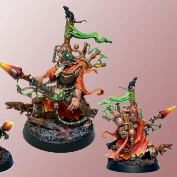 Skaven - Warlock Bombardier by oball