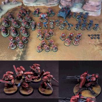Blood Angels Army by highelf