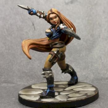 RN Estudio Female Dual Blade Warrior by superbug983
