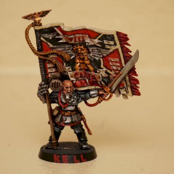 Colour Sergeant Kell by Freakapotomus