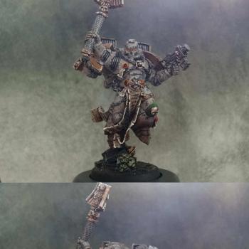 Death Guard Chaplain pre Heresy 30K by kharn123