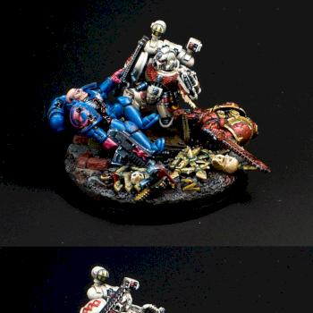 Apothecary crimson fists by Adv