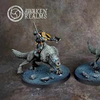 Space Wolves Thunderwolf Cavalry by Awaken Realms