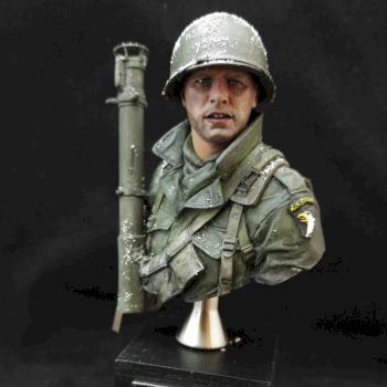 Airborne 101st Paratrooper Bastogne by Dunghy