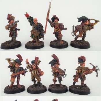 28mm Lead Adventure Miniatures Brugelburg Landsknechts by avalonindustries2040