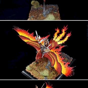 Flamespyre Phoenix by ktiggilli