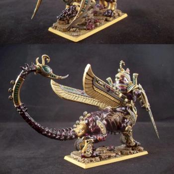 Undead Necrosphinx by brewbadum