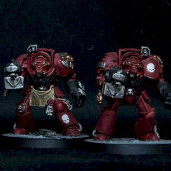 Blood Angels Terminator Squad by Luplon