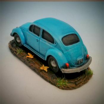 La coccinelle bleue by waldann