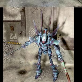 Eldar Phantom Titan by caiman