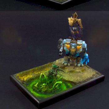 Space Wolves Dreadnought by Struna
