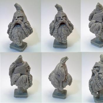 Dwarf Bust by Kilverane