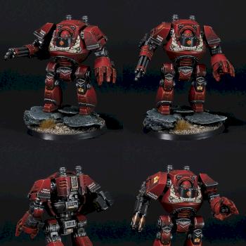 Word Bearers Contemptor Dreadnought by Grimvar