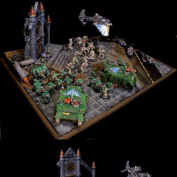 Dark Angels with Display Stand by Pahaere
