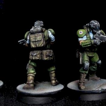 Infinity, Ariadna, Kazak Spetsnaz (Boarding Shotgun) by bajdur