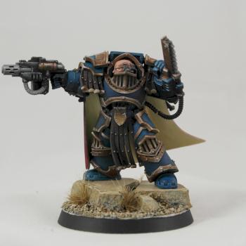 Space Marine praetor by Lazerhead3000