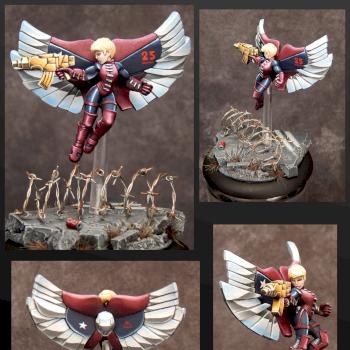 Heavy Metal Archangel by Kuro Cleanbrush