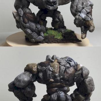 Large Earth Elemental by D_Gran