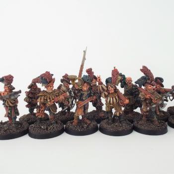 28mm Lead Adventure Miniatures Brugelburg Landsknechts by avalonindustries2040