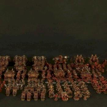 Chaos Space Marines Army by dave663