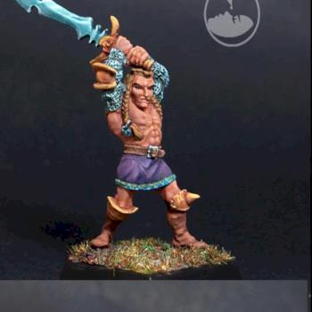 Two Handed Male Fighter by belminiart