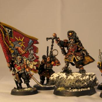 Vostroyan Command Squad by Grimjaw