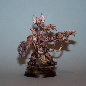 40K Ork Warboss black reach by johnny889