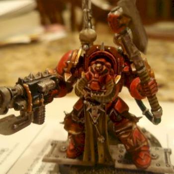 Red Chaos Terminator - 6 by deadlyseneschal