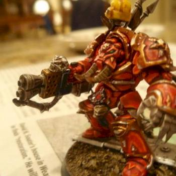 Red Chaos Terminator - 2 by deadlyseneschal