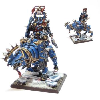 Khorne General on Moloch by trollslayer