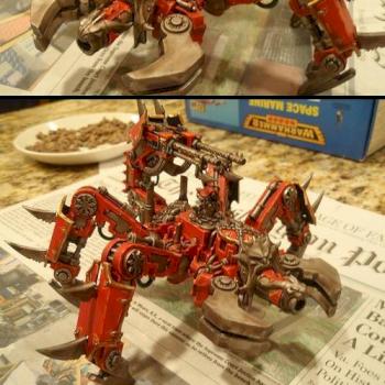Red Chaos Defiler by deadlyseneschal