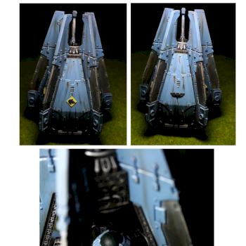 space wolf drop pod by Shaun Goyer