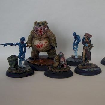 Pandora and crew  - Neverborn (Malifaux) by Csonti