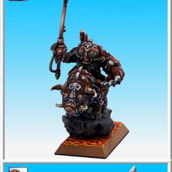Chevalier Khor sur Razorback, Uren knight on Razorbak by emms