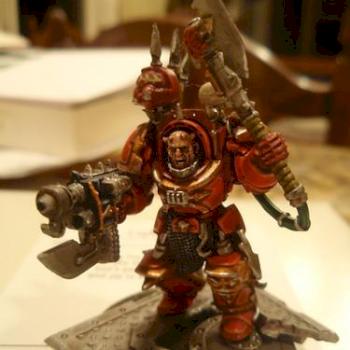 Red Chaos Terminator - 11 by deadlyseneschal