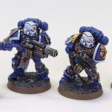 Space Marine Ultramarines Sternguard Squad (Sternguards, Veterans) by richardvan