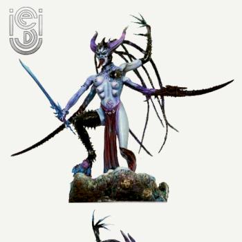 Greater Daemon of Slaanesh by Suicide