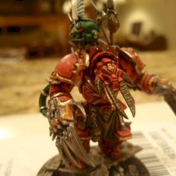 Red Chaos Terminator - 7 by deadlyseneschal