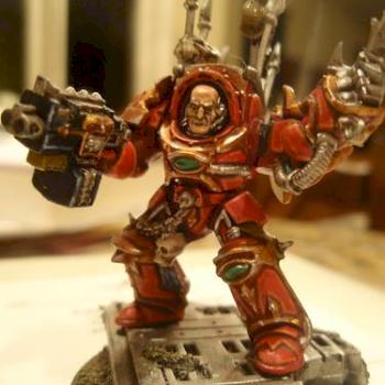 Red Chaos Terminator - 5 by deadlyseneschal