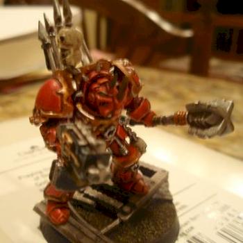 Red Chaos Terminator - 8 by deadlyseneschal