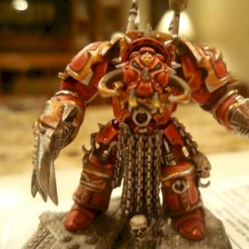 Red Chaos Terminator - 12 by deadlyseneschal