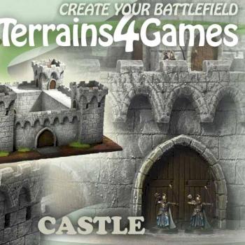 Castle 60/60cm 2/2ft by terrains4games