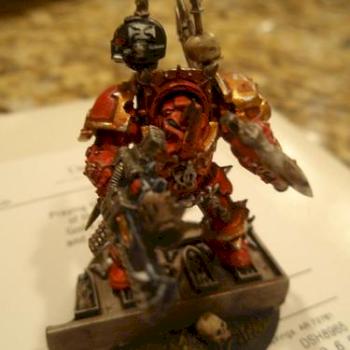 Red Chaos Terminator - 10 by deadlyseneschal