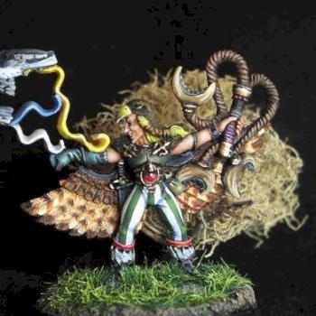 Wood elf champion by Philippe